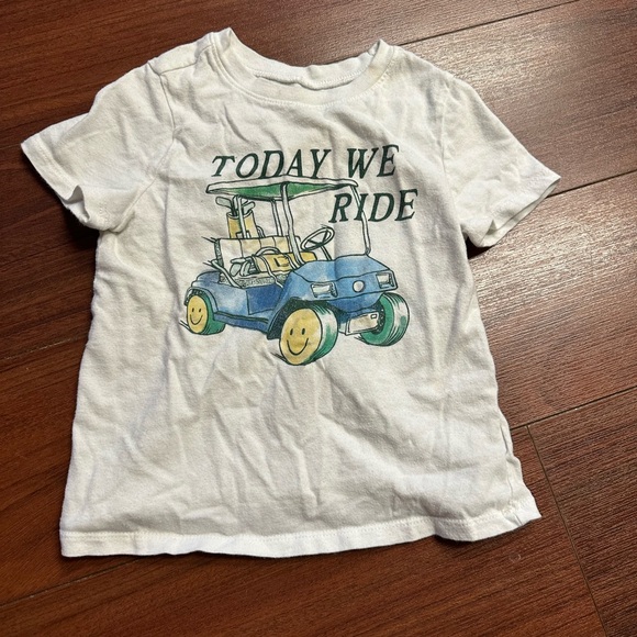 Old Navy Other - Old Navy White T-Shirt with Blue Logo